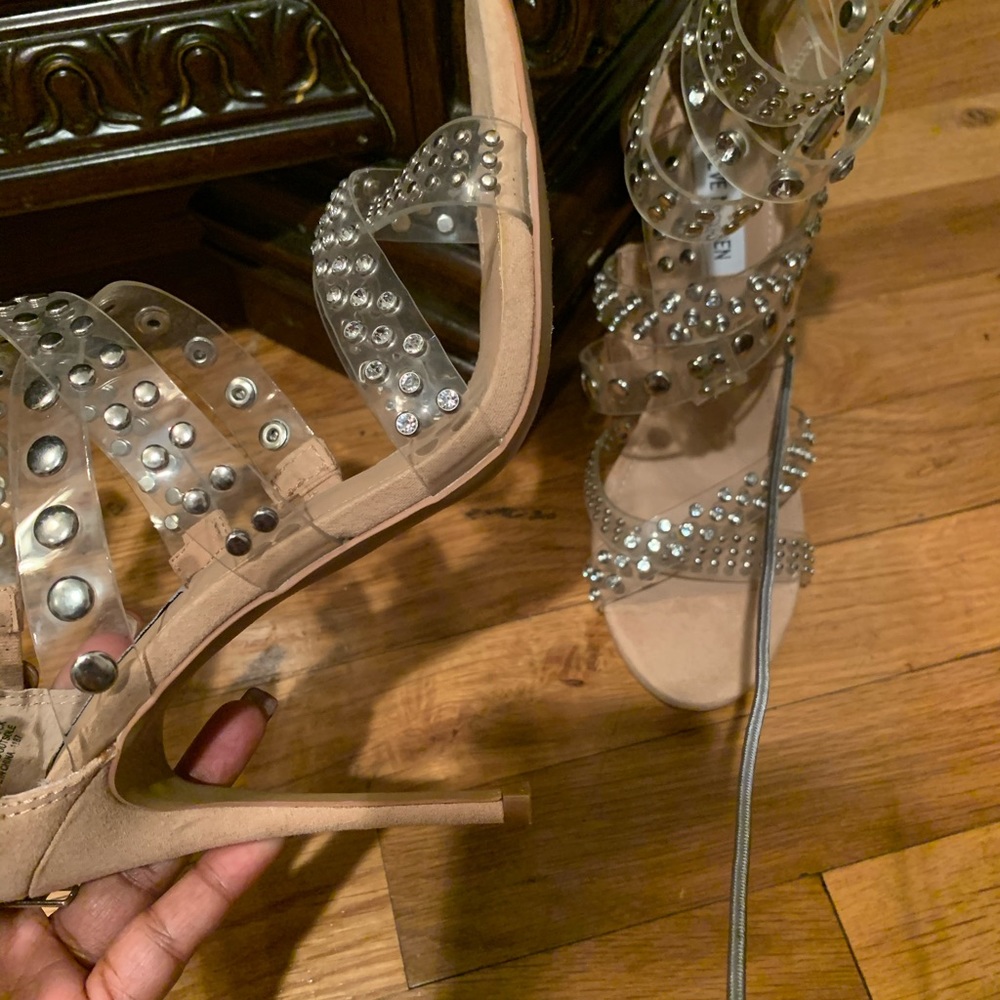 COPY - Steve Madden shoes strapy clear